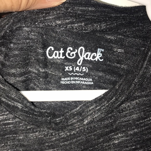 Girl’s Cat & Jack Marled Tee - Picture 7 of 7